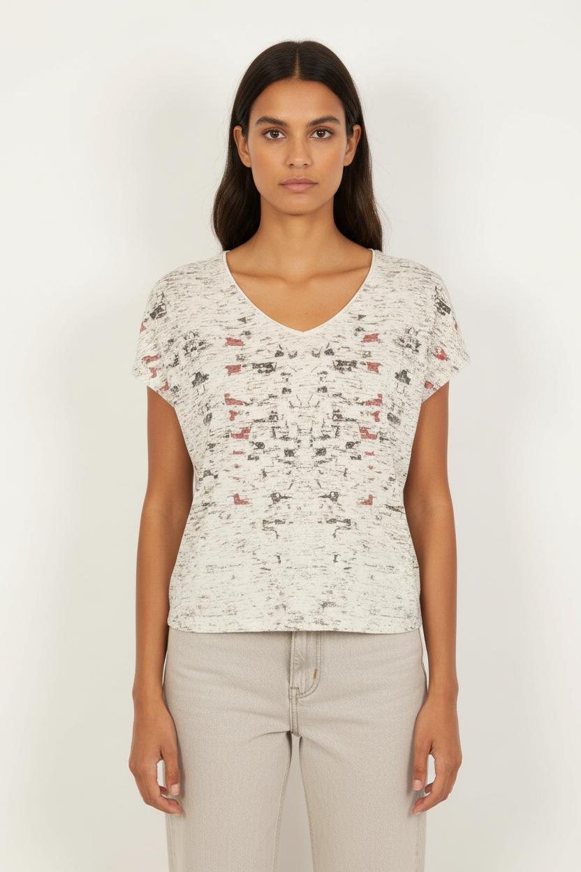 T-shirt Gris - Taille XS/34