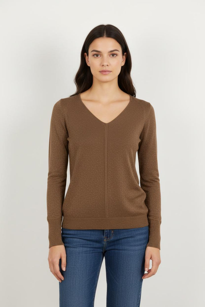Pull Marron - Taille S/36