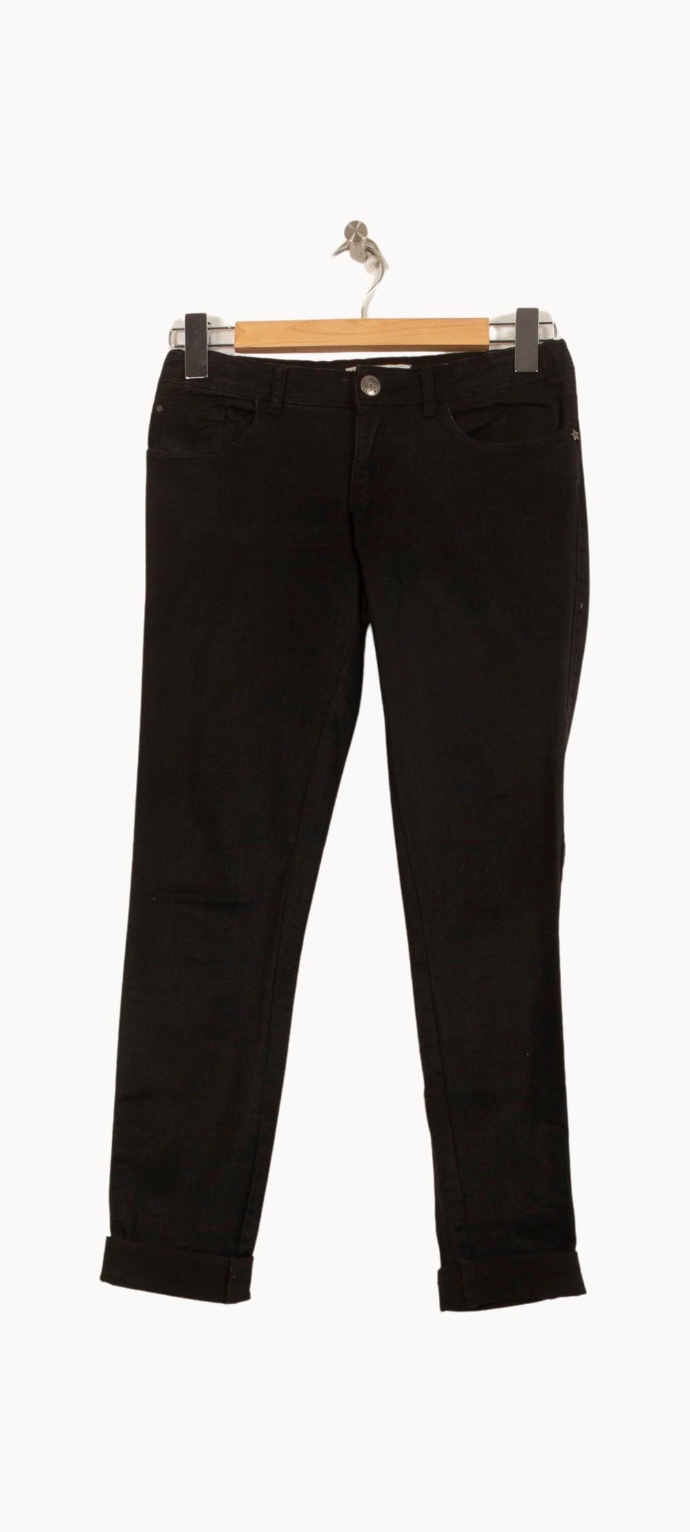 Jean Noir - Taille S/36 de la marque IKKS | PARAD59152 - Vendu par Paradigme - Image 2