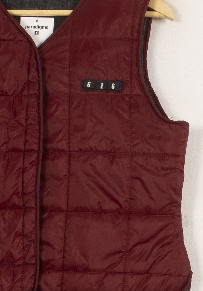 Doudoune Sans Manches Bordeaux - Taille L/40 de la marque IKKS | PARAD59153 - Vendu par Paradigme - Image 3