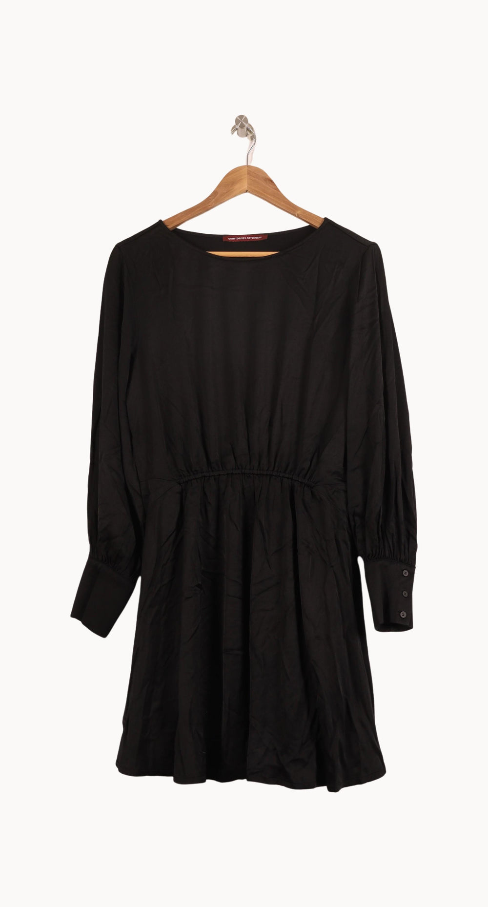 Robe Courte Noire - Taille M/38 de la marque Comptoir des Cotonniers | PARAD59157 - Vendu par Paradigme - Image 2
