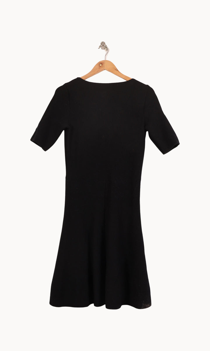 Robe Évasée Noire - Taille L/40 de la marque Comptoir des Cotonniers | PARAD59158 - Vendu par Paradigme - Image 4