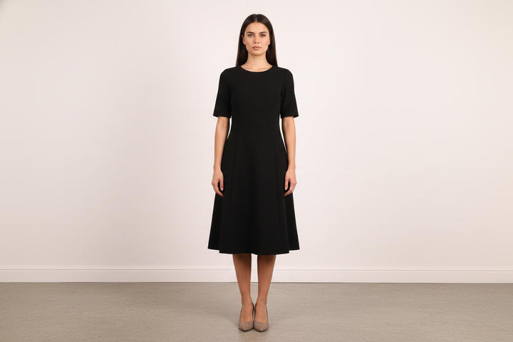Robe Évasée Noire - Taille L/40