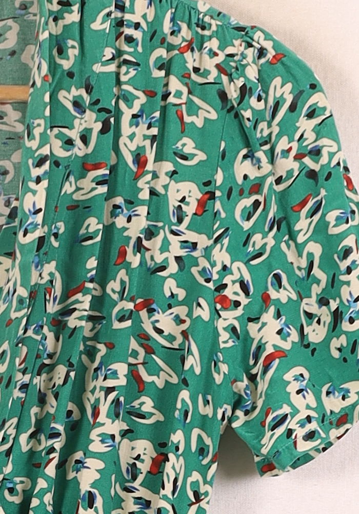 Robe Portefeuille Verte - Taille M/38 de la marque Suncoo | PARAD59163 - Vendu par Paradigme - Image 3