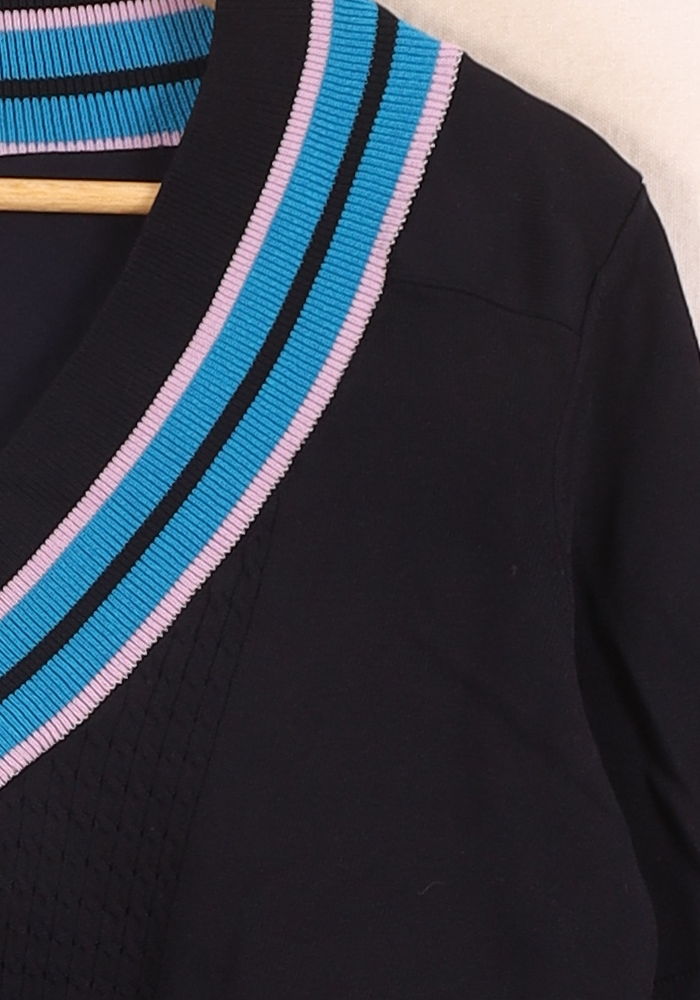 Pull Bleu et Bleu Clair - Taille M/38 de la marque Claudie Pierlot | PARAD59166 - Vendu par Paradigme - Image 3