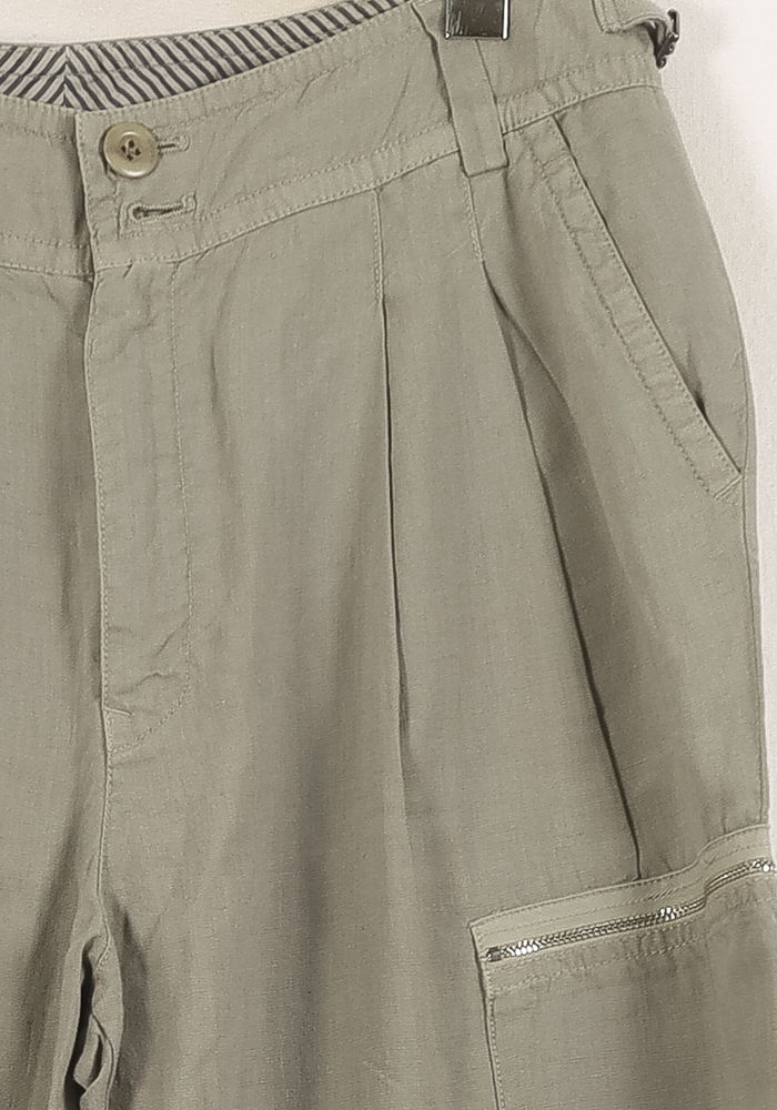 Pantalon Cargo Beige - Taille L/40 de la marque Léon & Harper | PARAD59174 - Vendu par Paradigme - Image 3