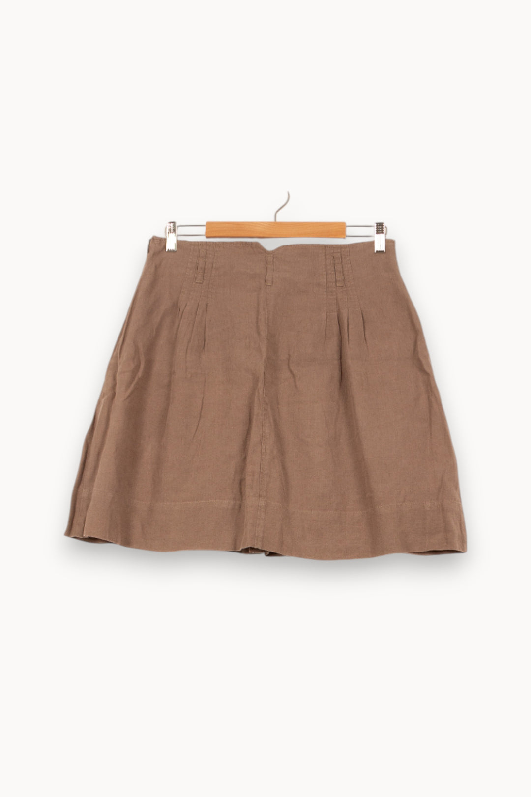 Jupe Courte Beige - Taille L/40 de la marque Comptoir des Cotonniers | PARAD59179 - Vendu par Paradigme - Image 4
