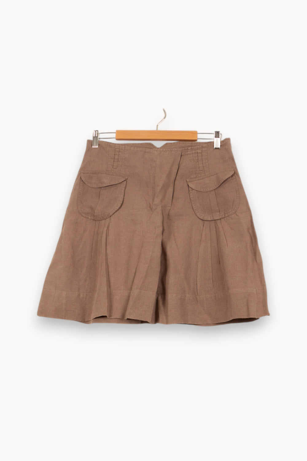 Jupe Courte Beige - Taille L/40 de la marque Comptoir des Cotonniers | PARAD59179 - Vendu par Paradigme - Image 2