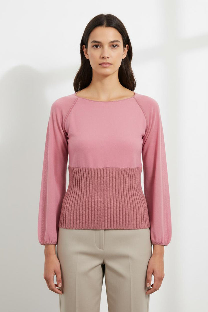 Pull Rose - Taille L/40