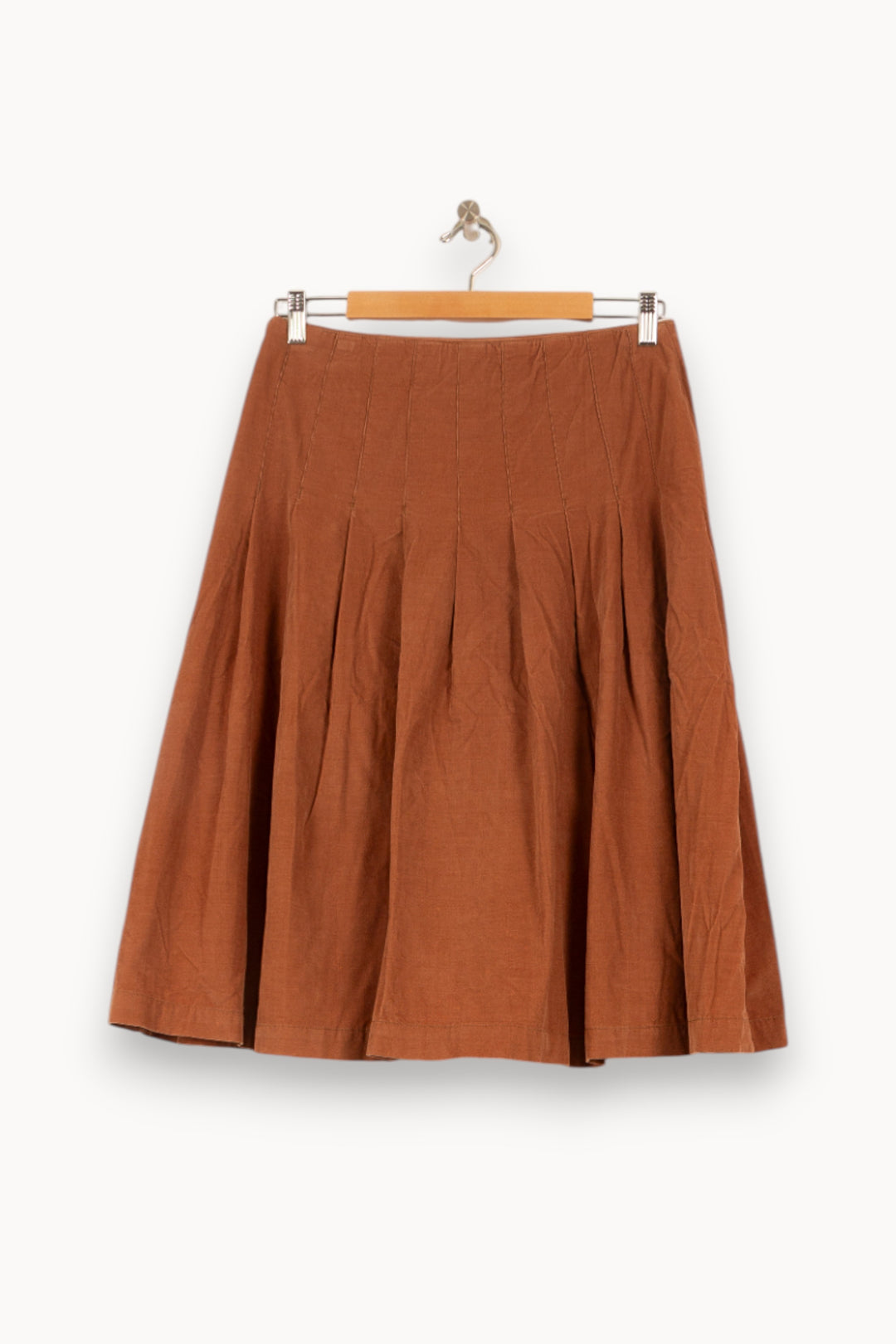 Jupe Longue Marron - Taille M/38 de la marque Galeries Lafayette | PARAD59181 - Vendu par Paradigme - Image 4