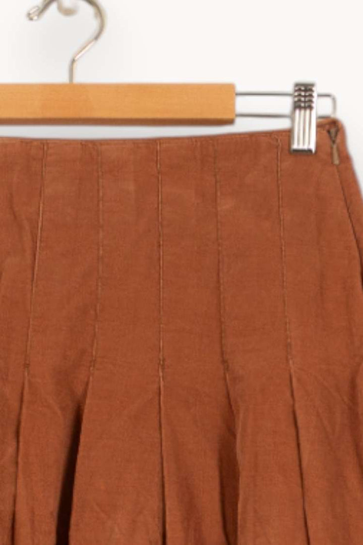 Jupe Longue Marron - Taille M/38 de la marque Galeries Lafayette | PARAD59181 - Vendu par Paradigme - Image 3