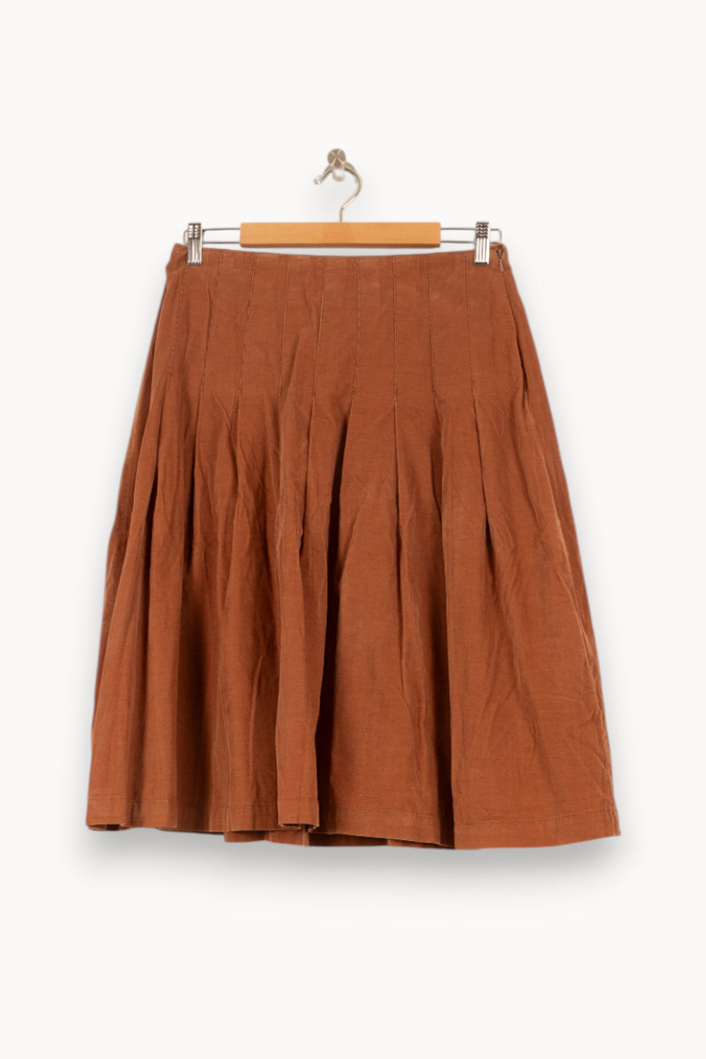 Jupe Longue Marron - Taille M/38 de la marque Galeries Lafayette | PARAD59181 - Vendu par Paradigme - Image 2