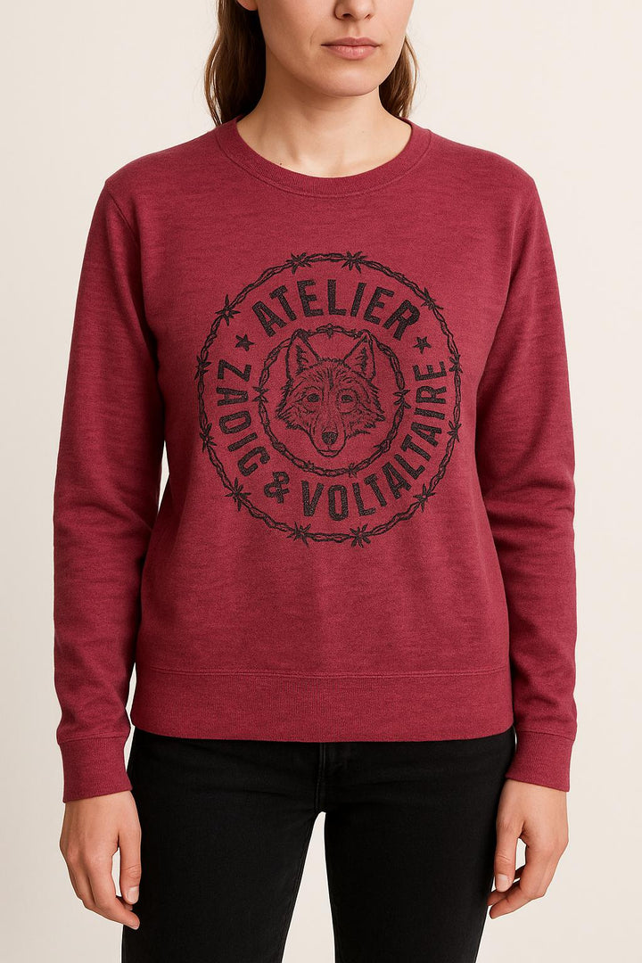 Pull Violet - Taille S/36 de la marque Zadig&Voltaire | PARAD59184 - Vendu par Paradigme - Image 1