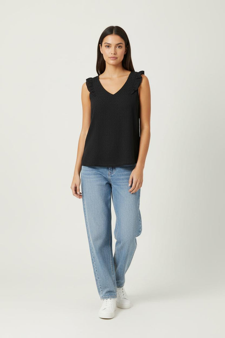 Top Noir - Taille S/36 de la marque Karl Marc John | PARAD59192 - Vendu par Paradigme - Image 1