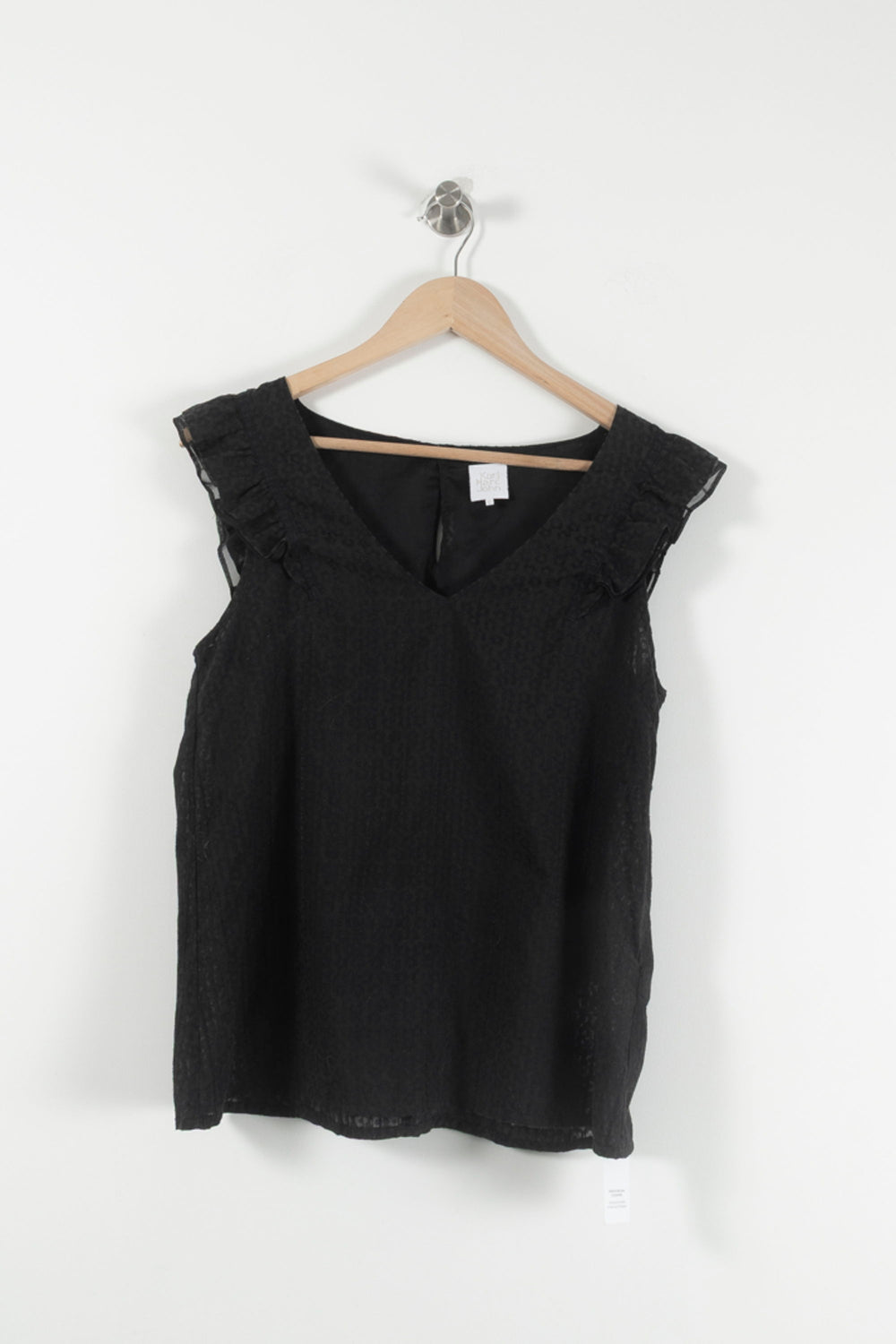 Top Noir - Taille S/36 de la marque Karl Marc John | PARAD59192 - Vendu par Paradigme - Image 2