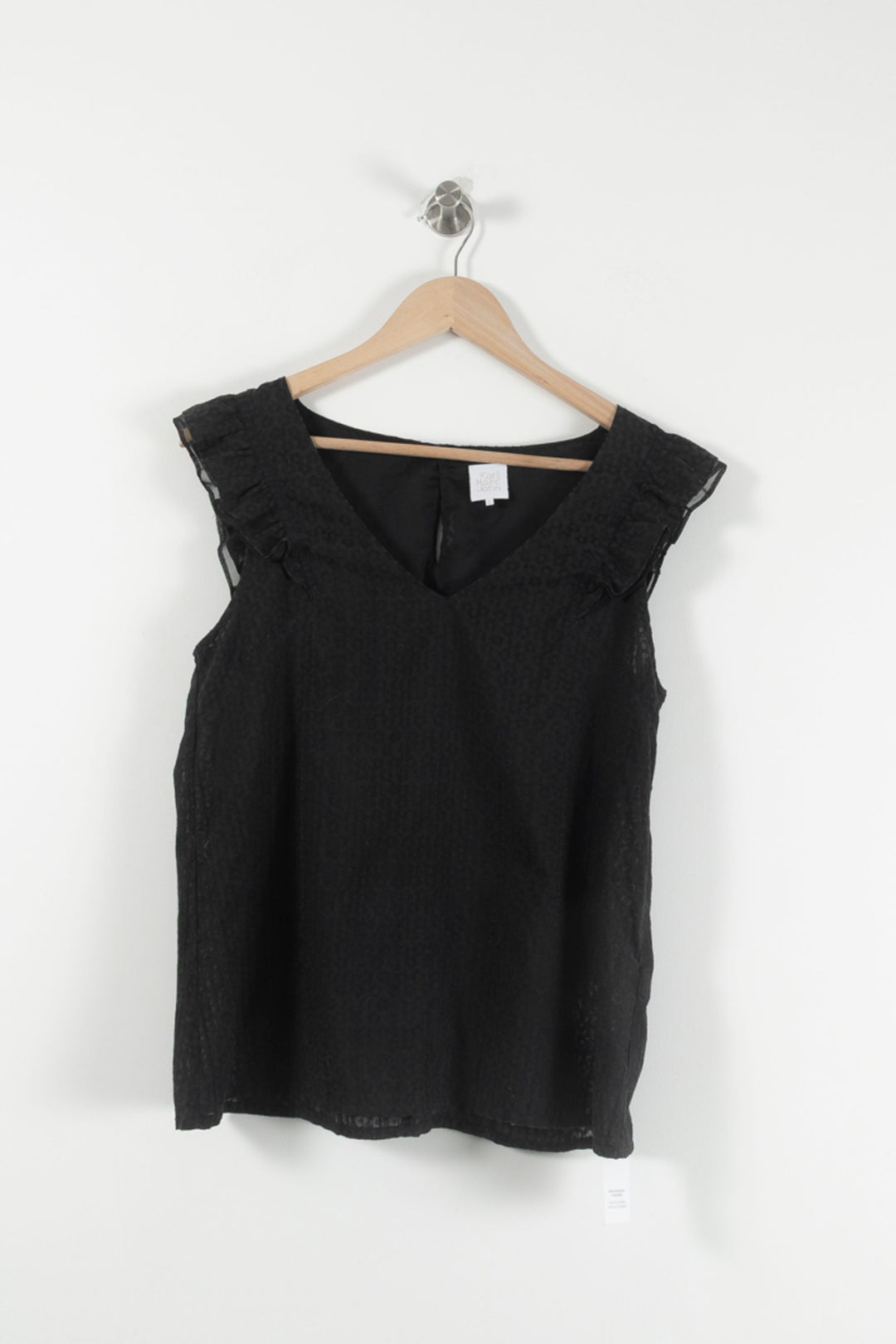Top Noir - Taille S/36 de la marque Karl Marc John | PARAD59192 - Vendu par Paradigme - Image 2