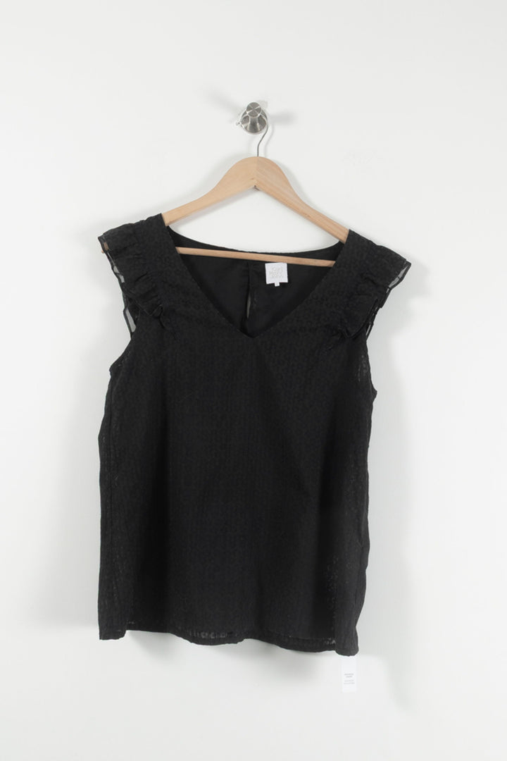 Top Noir - Taille S/36 de la marque Karl Marc John | PARAD59192 - Vendu par Paradigme - Image 2