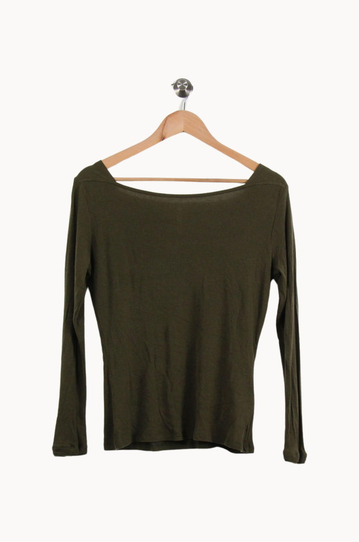 Pull Vert - Taille M/38 de la marque Bellerose | PARAD59194 - Vendu par Paradigme - Image 2