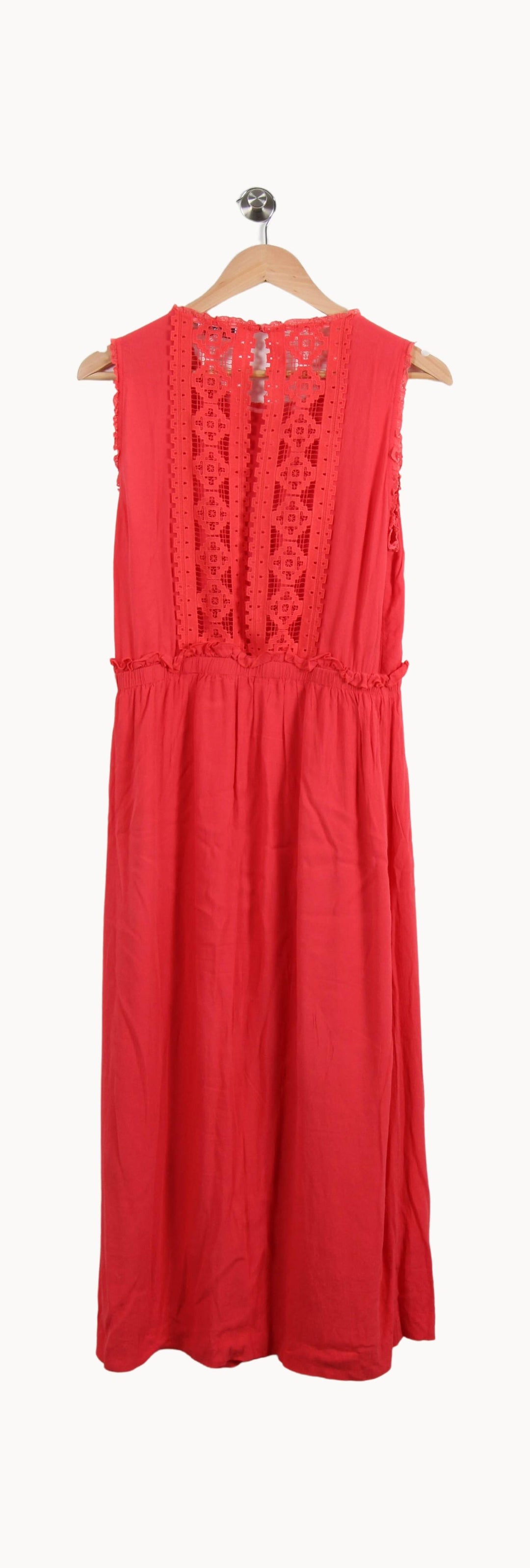 Robe Longue Rose - Taille M/38 de la marque Suncoo | PARAD59204 - Vendu par Paradigme - Image 4