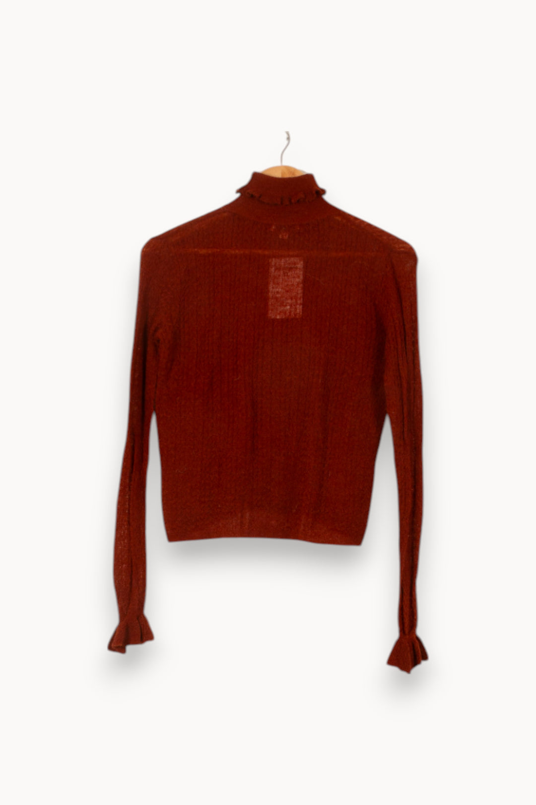 Pull Col Roulé Marron - Taille S/36 de la marque Louise Misha | PARAD59223 - Vendu par Paradigme - Image 4
