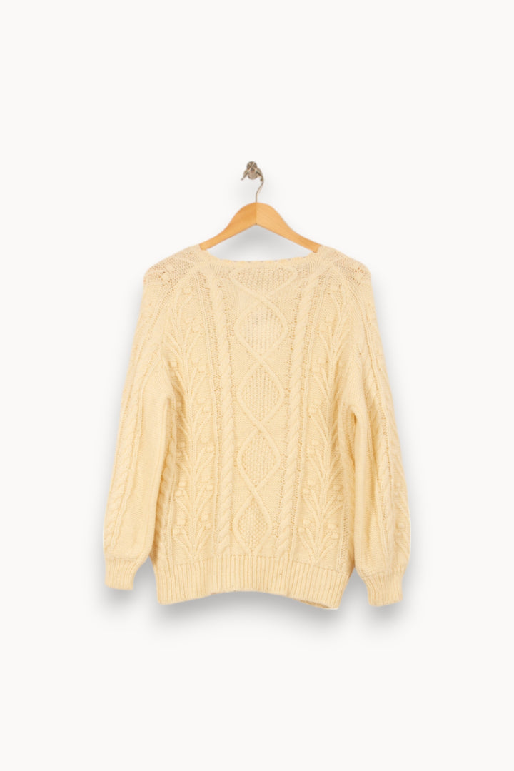 Pull Écru - Taille S/36 de la marque Louise Misha | PARAD59226 - Vendu par Paradigme - Image 4