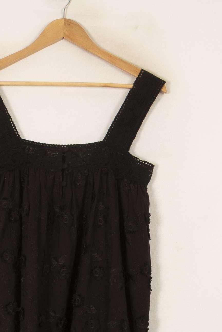 Robe Sans Manches Noire - Taille S/36 de la marque Louise Misha | PARAD59229 - Vendu par Paradigme - Image 3