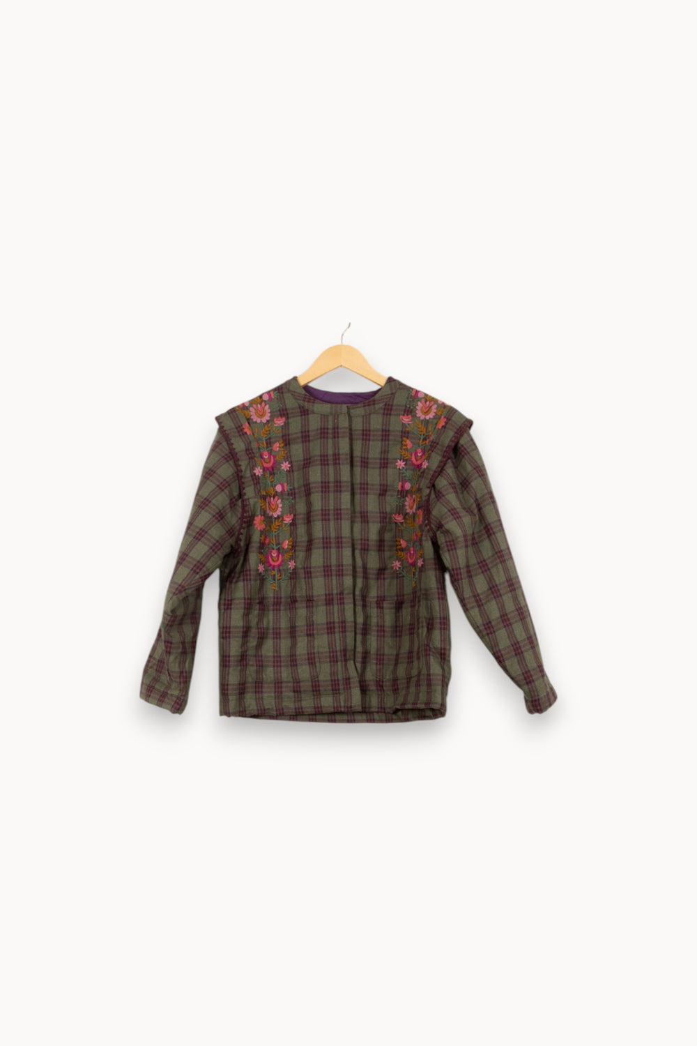 Veste Verte et Violette - Taille S/36 de la marque Louise Misha | PARAD59236 - Vendu par Paradigme - Image 4