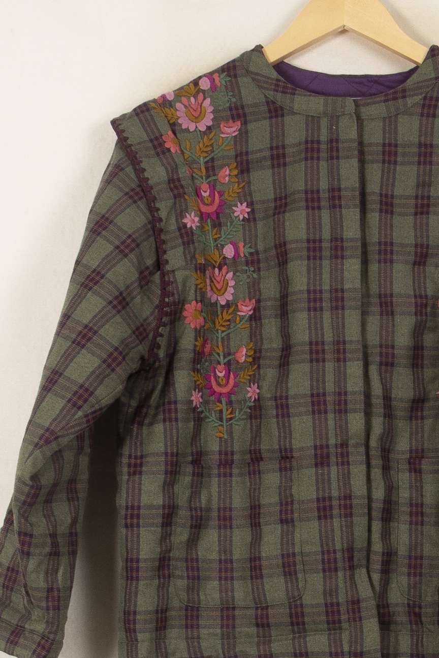 Veste Verte et Violette - Taille S/36 de la marque Louise Misha | PARAD59236 - Vendu par Paradigme - Image 5