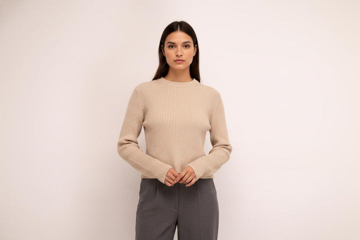 Pull Beige - Taille S/36
