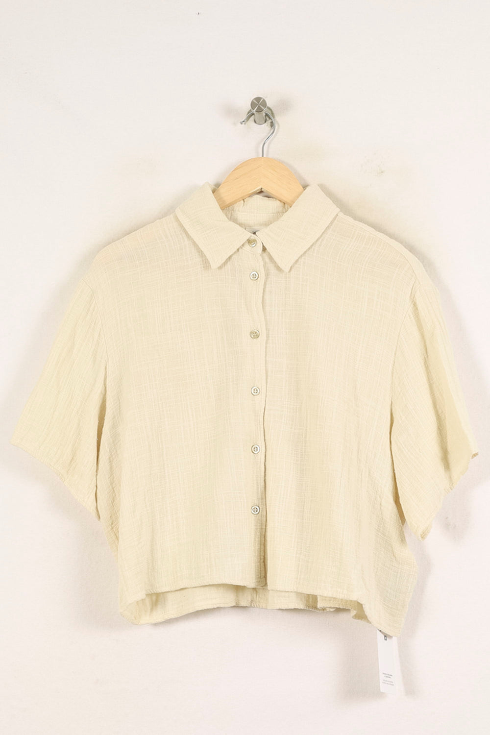 Chemise Blanche - Taille S/36 de la marque American Vintage | PARAD59243 - Vendu par Paradigme - Image 2