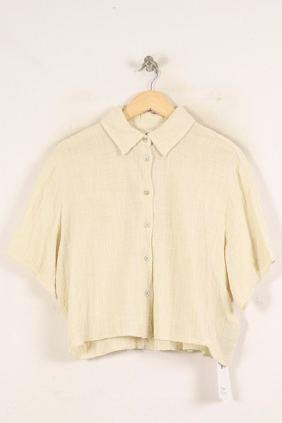Chemise Blanche - Taille S/36 de la marque American Vintage | PARAD59243 - Vendu par Paradigme - Image 2