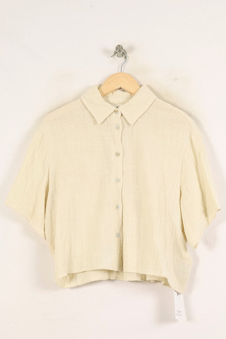 Chemise Blanche - Taille S/36 de la marque American Vintage | PARAD59243 - Vendu par Paradigme - Image 2