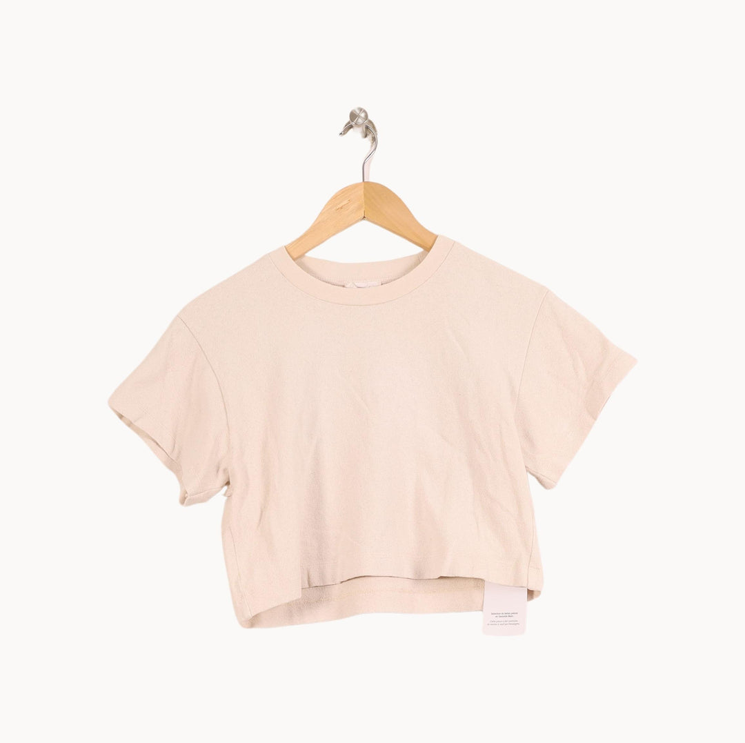 T-shirt Blanc - Taille S/36 de la marque American Vintage | PARAD59244 - Vendu par Paradigme - Image 2