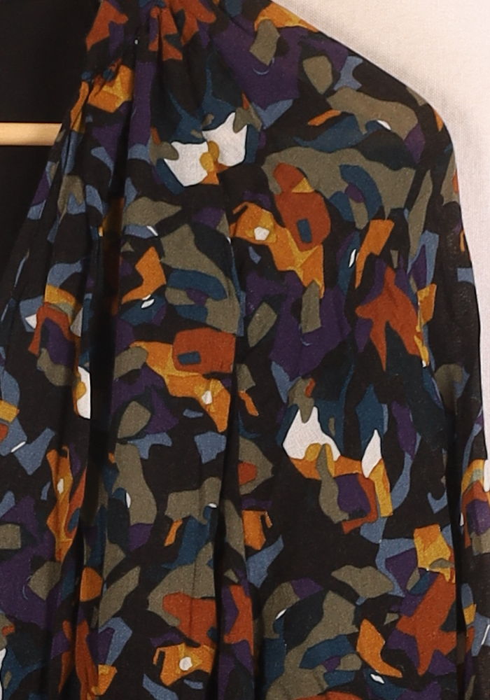 Robe Ample Multicolore - Taille S/36 de la marque One Step | PARAD59250 - Vendu par Paradigme - Image 3