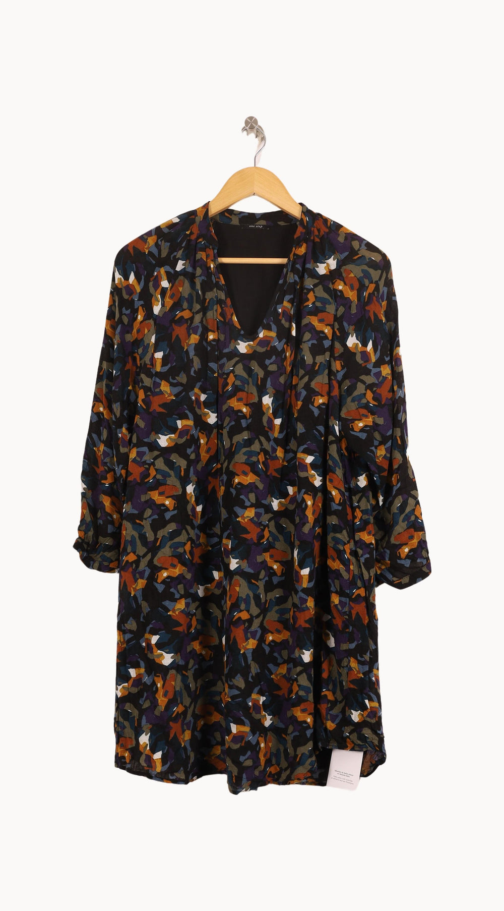 Robe Ample Multicolore - Taille S/36 de la marque One Step | PARAD59250 - Vendu par Paradigme - Image 2