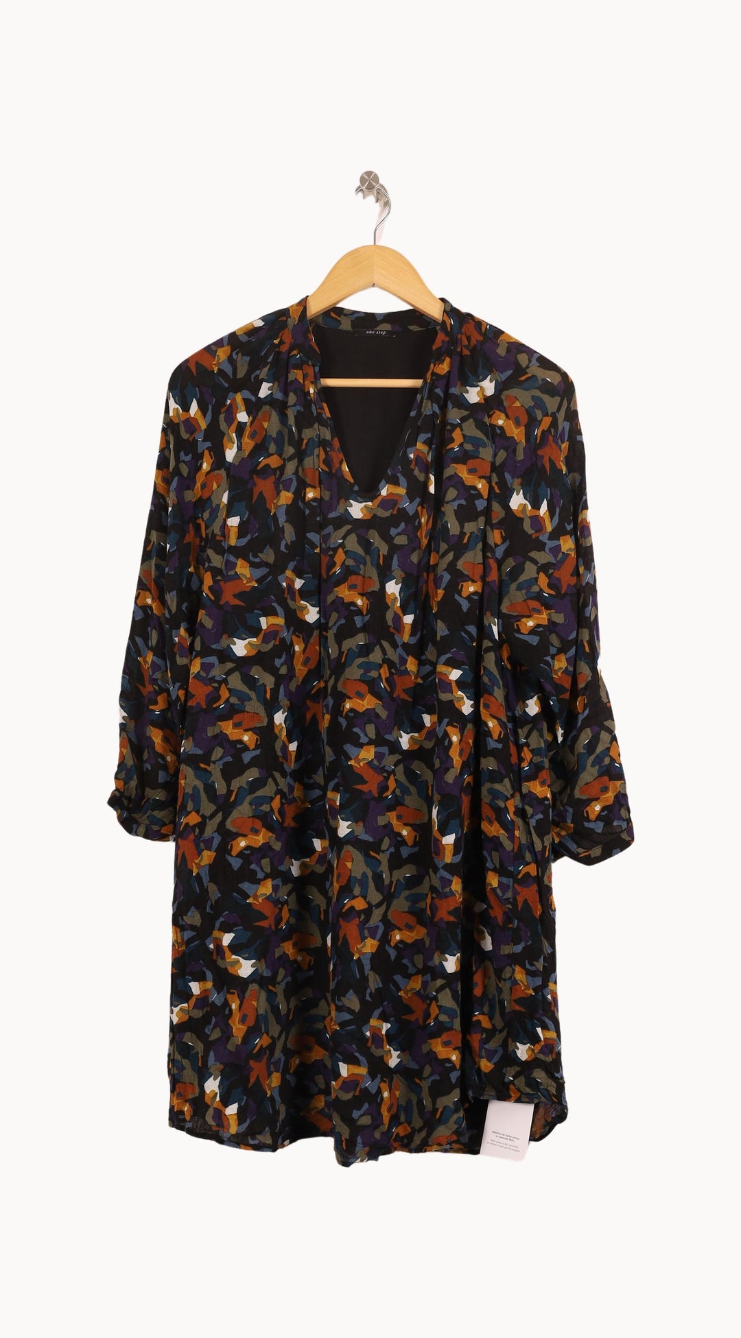 Robe Ample Multicolore - Taille S/36 de la marque One Step | PARAD59250 - Vendu par Paradigme - Image 2