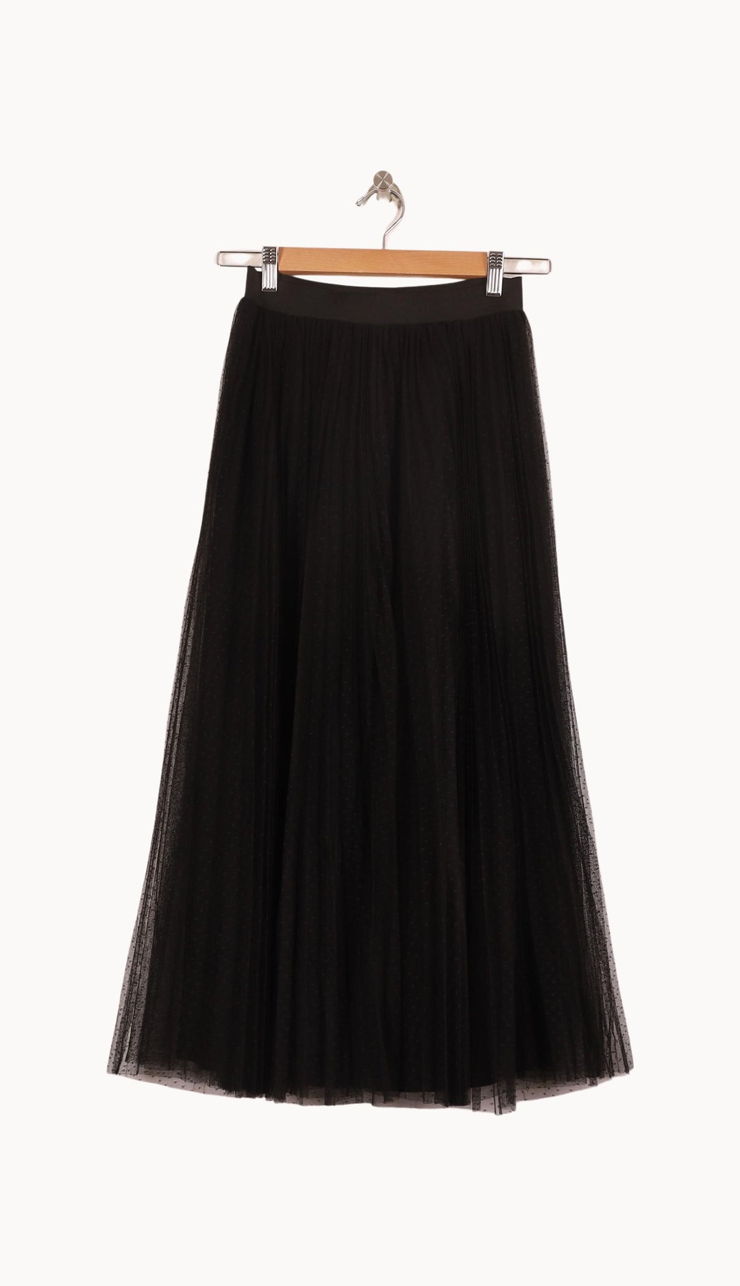 Jupe Plissée Noire - Taille S/36 de la marque Maje | PARAD59251 - Vendu par Paradigme - Image 2