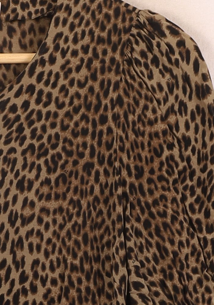 Robe Courte Marron et Noire - Taille XS/34 de la marque Zadig&Voltaire | PARAD59254 - Vendu par Paradigme - Image 3