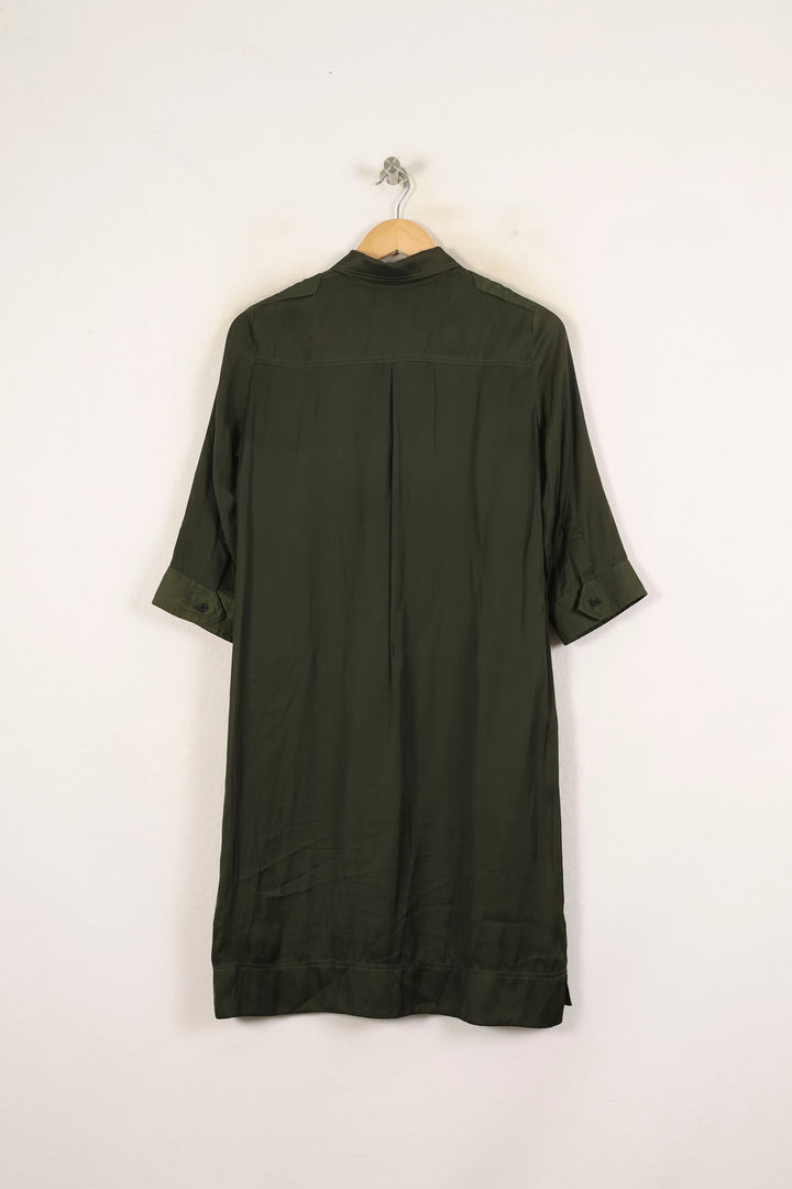 Robe Chemise Verte - Taille XS/34 de la marque Zadig&Voltaire | PARAD59255 - Vendu par Paradigme - Image 4