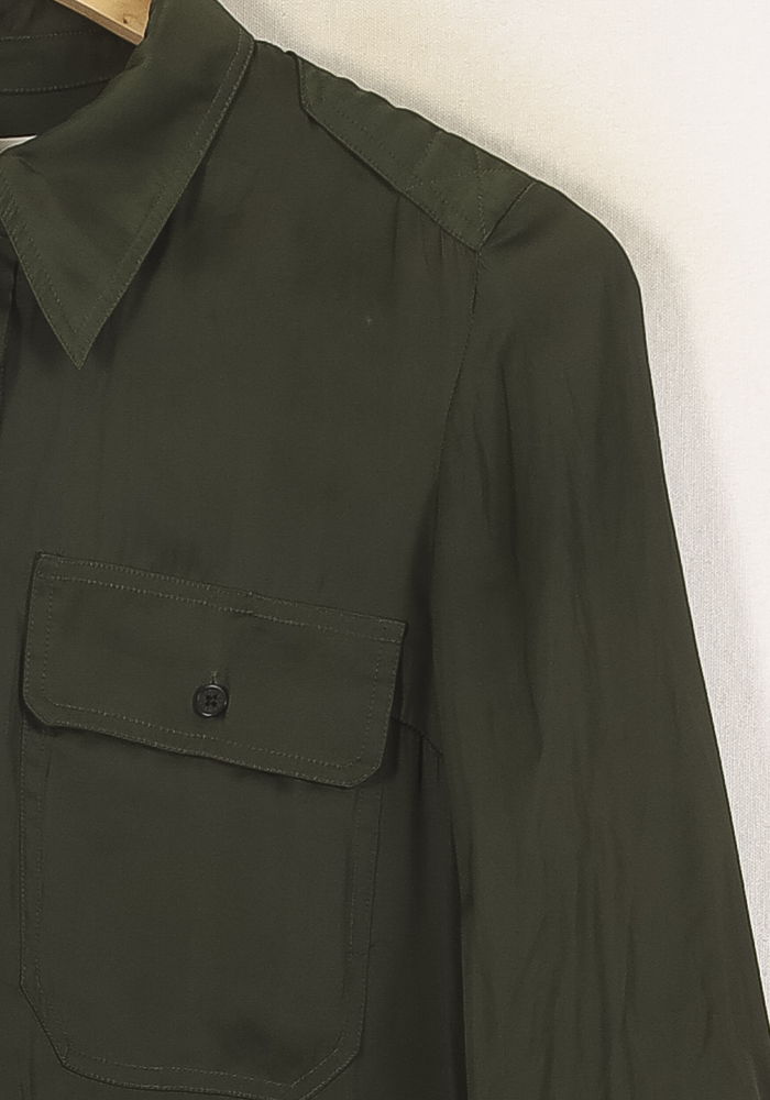 Robe Chemise Verte - Taille XS/34 de la marque Zadig&Voltaire | PARAD59255 - Vendu par Paradigme - Image 3