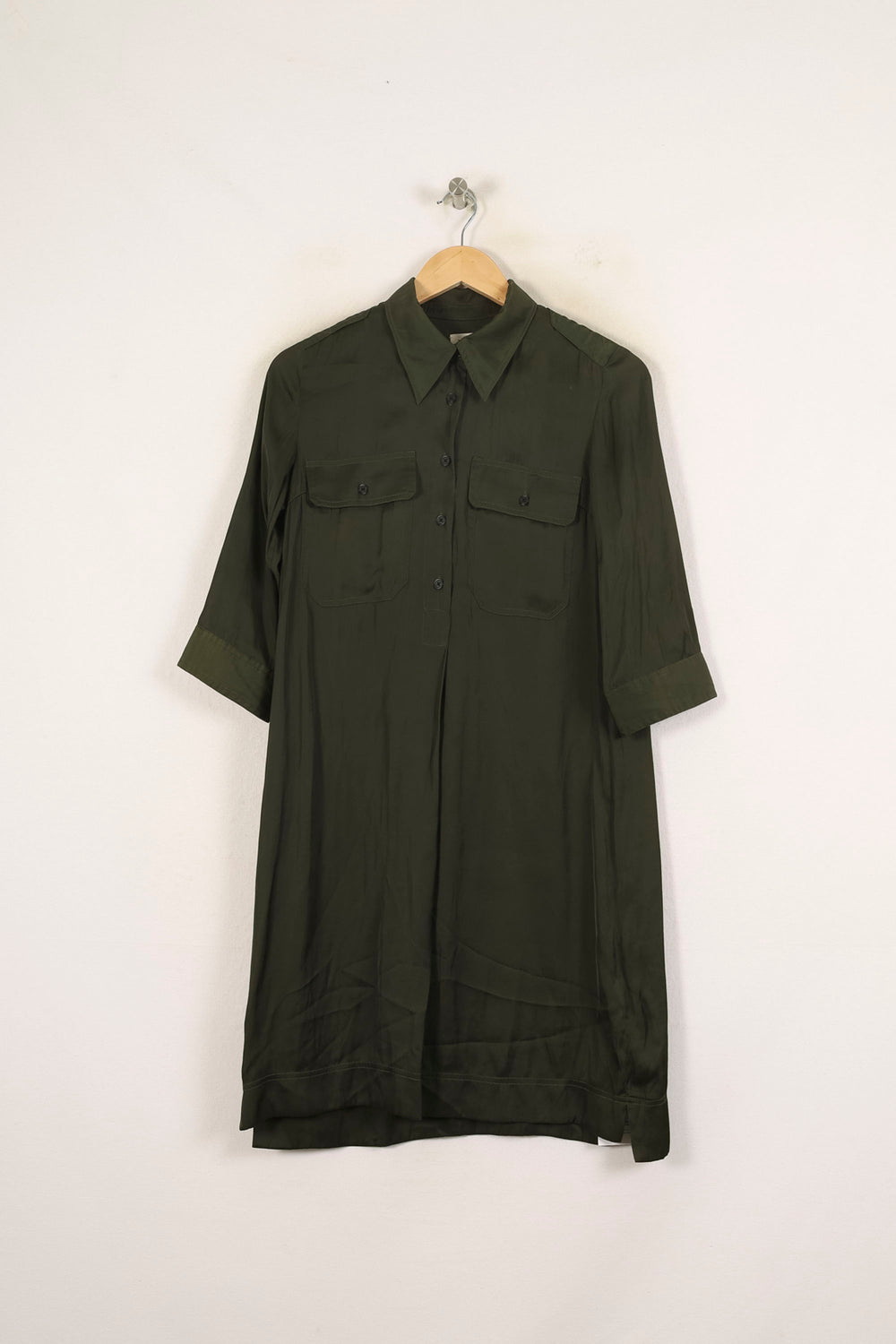 Robe Chemise Verte - Taille XS/34 de la marque Zadig&Voltaire | PARAD59255 - Vendu par Paradigme - Image 2