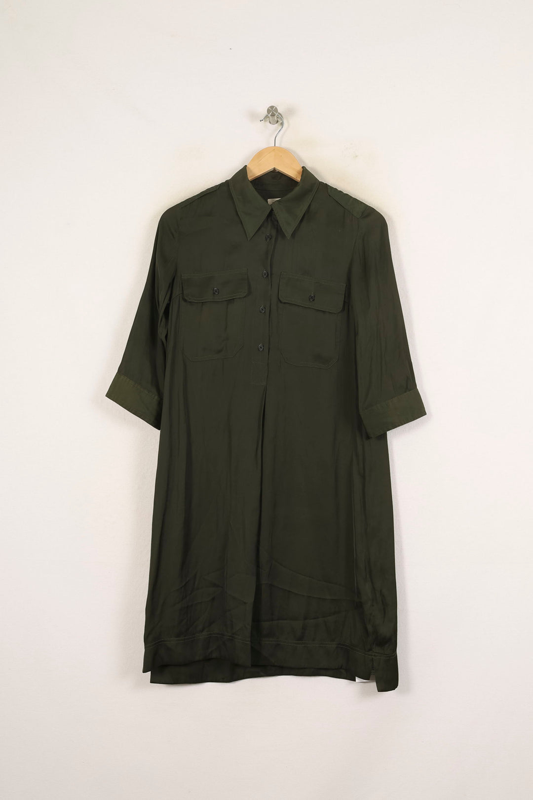Robe Chemise Verte - Taille XS/34 de la marque Zadig&Voltaire | PARAD59255 - Vendu par Paradigme - Image 2