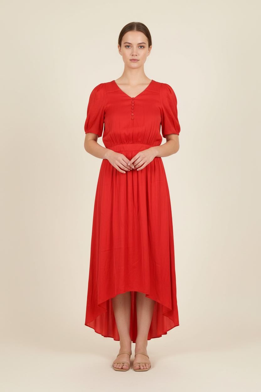 Robe Longue Rouge - Taille XS/34 de la marque Zadig&Voltaire | PARAD59257 - Vendu par Paradigme - Image 1