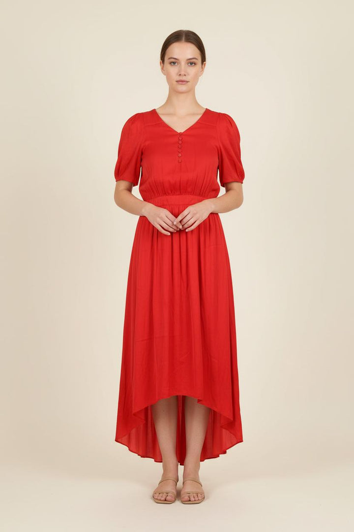 Robe Longue Rouge - Taille XS/34 de la marque Zadig&Voltaire | PARAD59257 - Vendu par Paradigme - Image 1