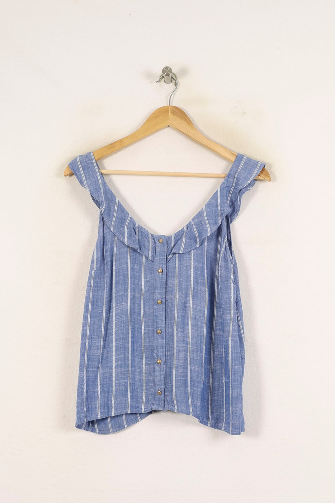 Débardeur Bleu et Blanc - Taille XS/34 de la marque Sézane | PARAD59259 - Vendu par Paradigme - Image 2