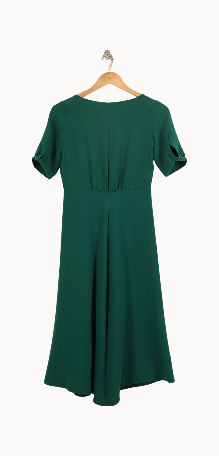 Robe Boutonnée Verte - Taille XS/34 de la marque Sézane | PARAD59260 - Vendu par Paradigme - Image 4