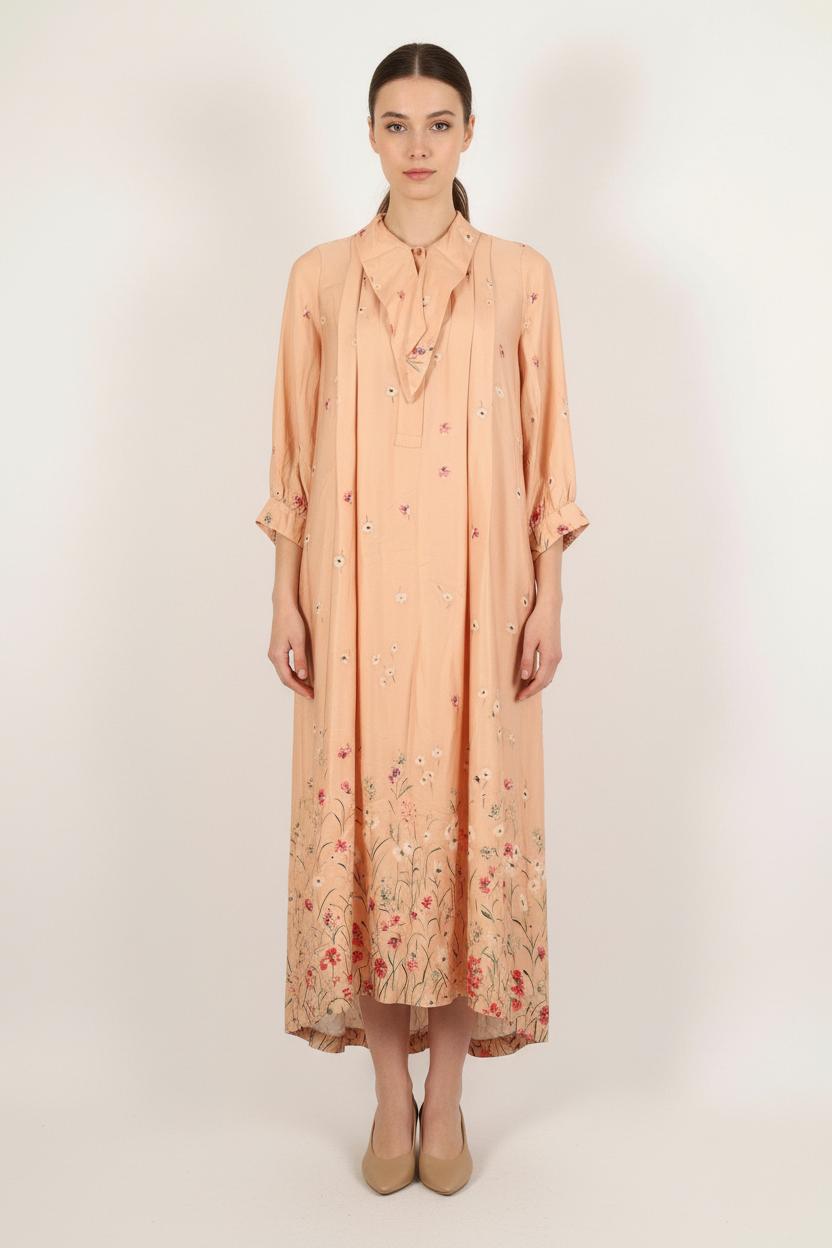 Robe Longue Rose - Taille S/36 de la marque Roseanna | PARAD59263 - Vendu par Paradigme - Image 1