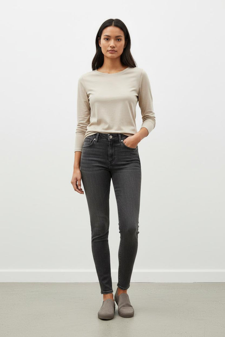 Jean Skinny Gris - Taille XS/34