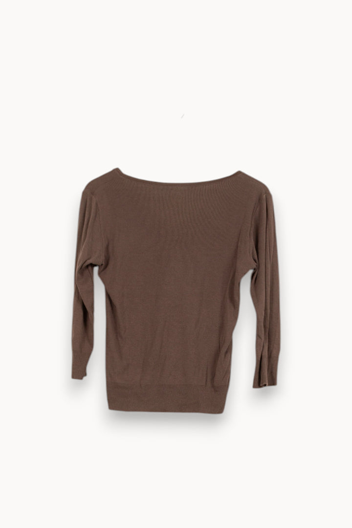 Gilet Marron - Taille XXL/44 de la marque Caroll | PARAD59271 - Vendu par Paradigme - Image 4