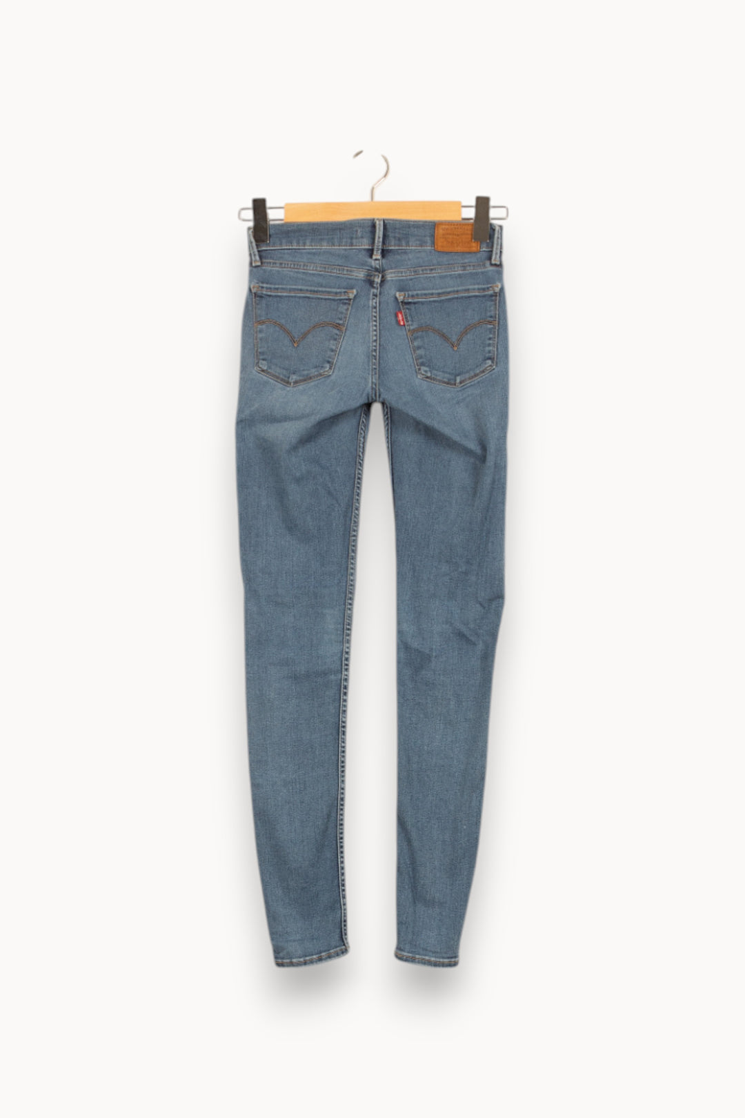 Jean Skinny Bleu - Taille XS/34 de la marque Levi's | PARAD59272 - Vendu par Paradigme - Image 4